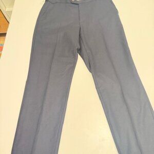 PT01 Torino Super Slim Fit Stretch Wool Trousers in Gray